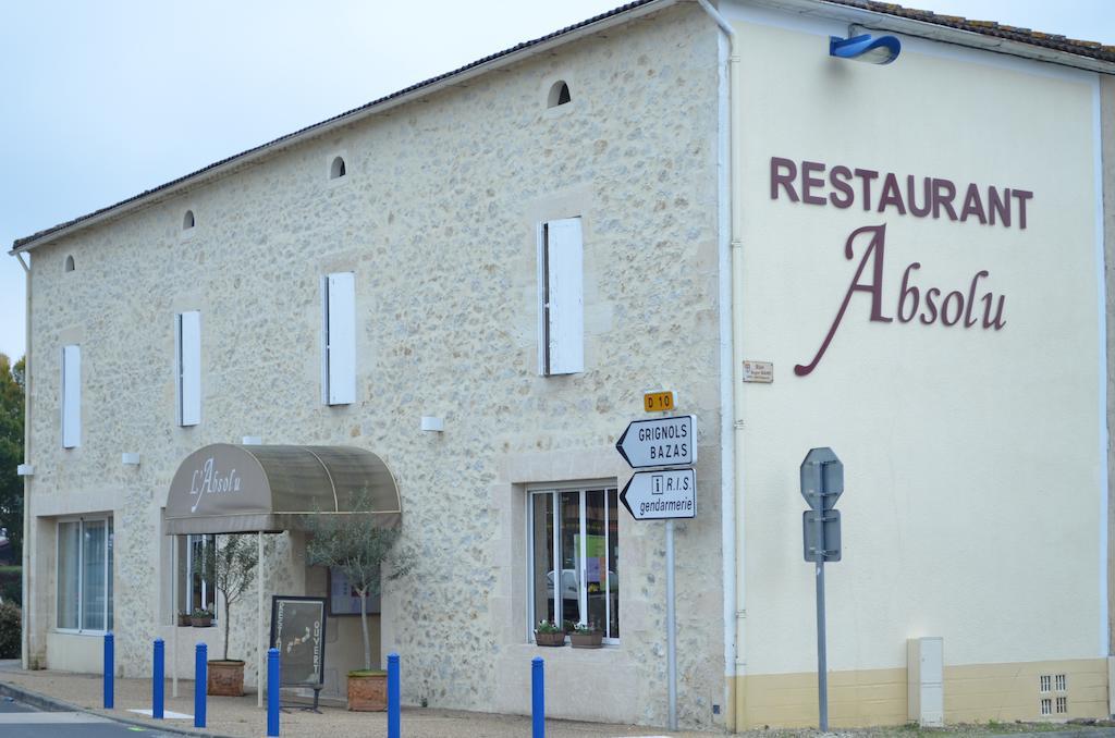 Maison d'Hôtes Rouge Bordeaux Auros Exterior foto